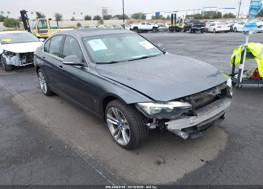 2017 BMW 330E IPERFORMANCE VIN: WBA8E1C30HA158731