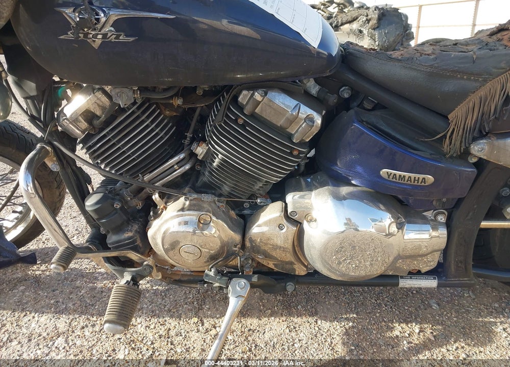 2005 YAMAHA XVS65 A VIN: JYAVM01E55A079926