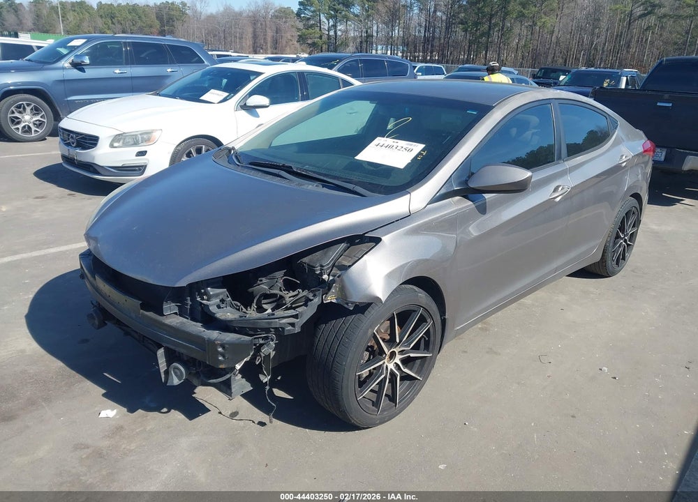 2013 HYUNDAI ELANTRA GLS/LIMITED VIN: 5NPDH4AE2DH181784