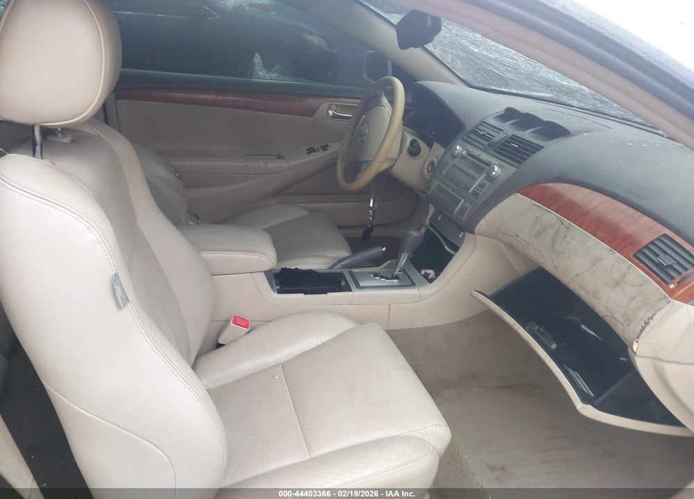 2007 TOYOTA CAMRY SOLARA SLE VIN: 4T1CE30P87U754906