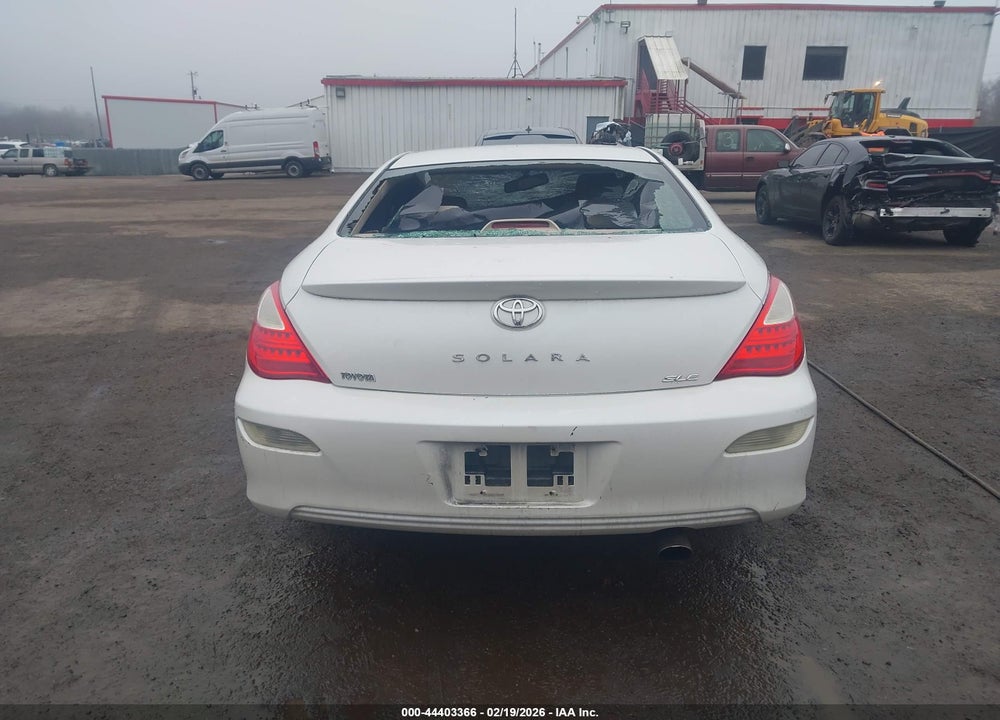 2007 TOYOTA CAMRY SOLARA SLE VIN: 4T1CE30P87U754906