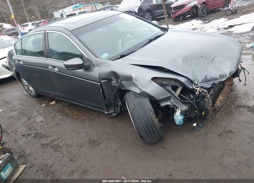 2012 HONDA ACCORD 2.4 EX VIN: 1HGCP2F76CA034467