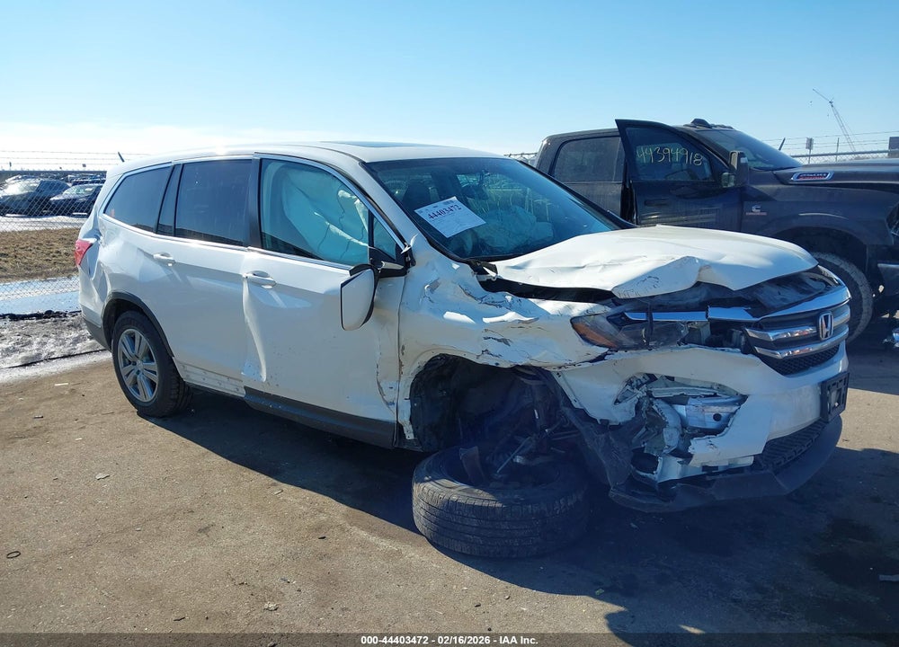 2017 HONDA PILOT EX-L VIN: 5FNYF6H57HB059449