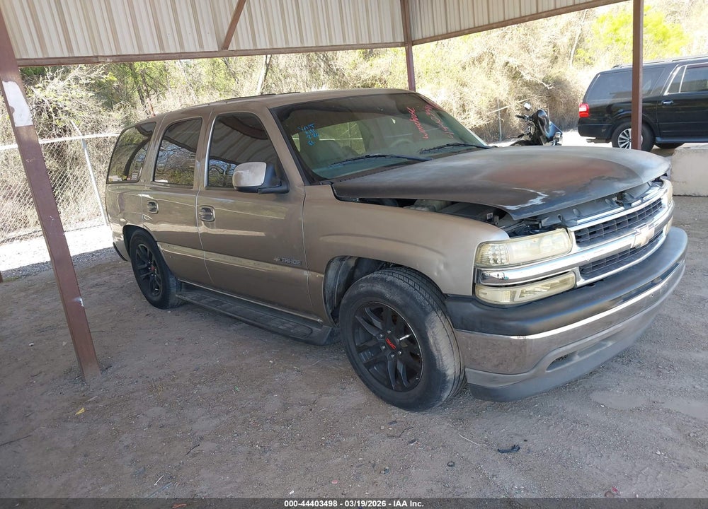 2001 CHEVROLET TAHOE LT VIN: 1GNEC13T21R105538