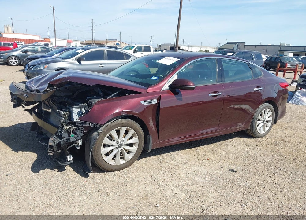 2017 KIA OPTIMA EX VIN: 5XXGU4L37HG156952