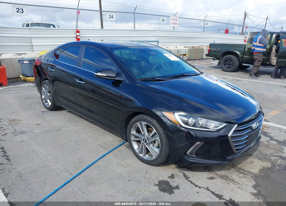 2017 HYUNDAI ELANTRA LIMITED VIN: KMHD84LFXHU332870