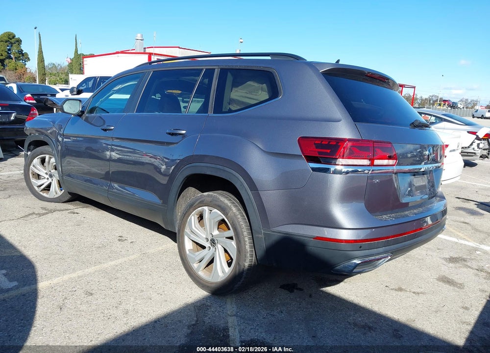 2021 VOLKSWAGEN ATLAS 2.0T SE W/TECHNOLOGY VIN: 1V2WP2CA6MC520857