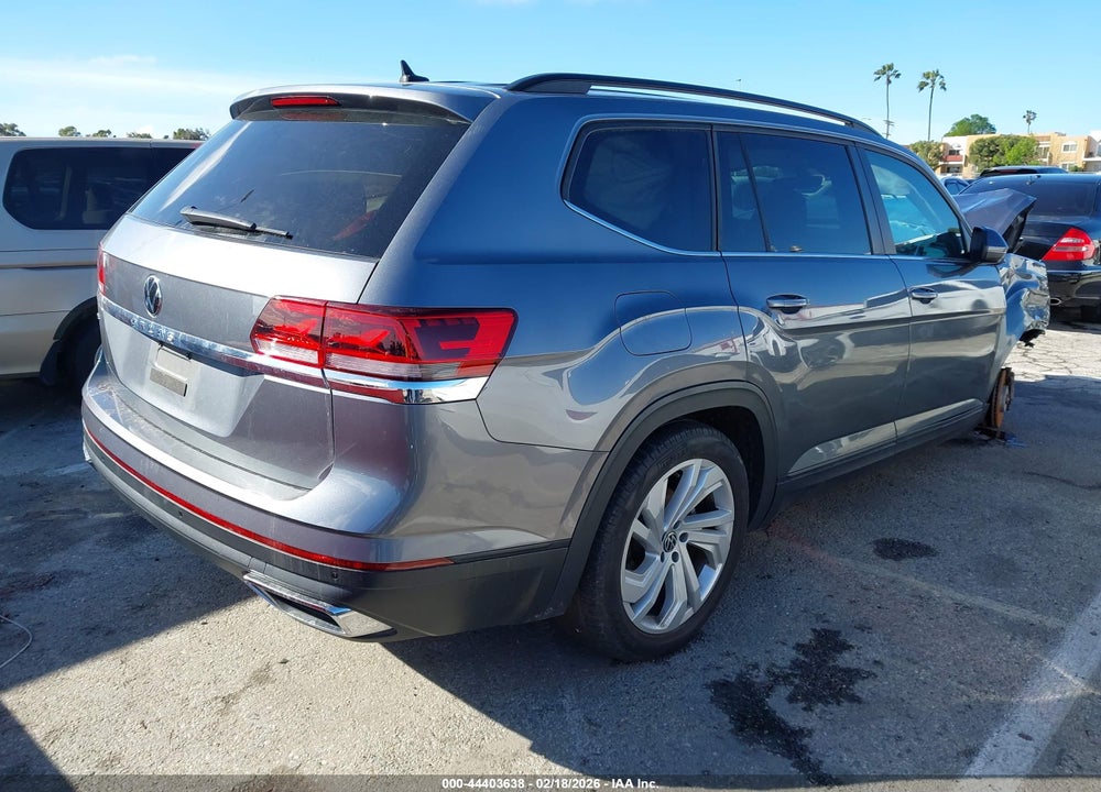 2021 VOLKSWAGEN ATLAS 2.0T SE W/TECHNOLOGY VIN: 1V2WP2CA6MC520857