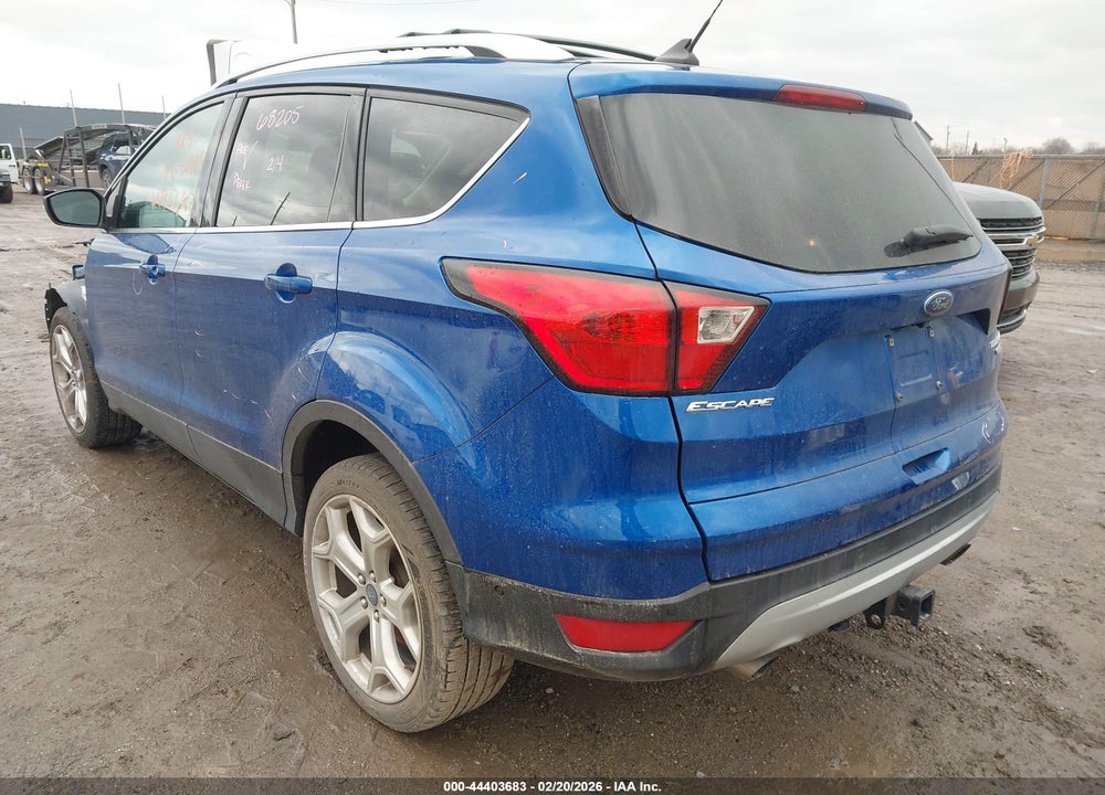 2019 FORD ESCAPE TITANIUM VIN: 1FMCU9J91KUC58165