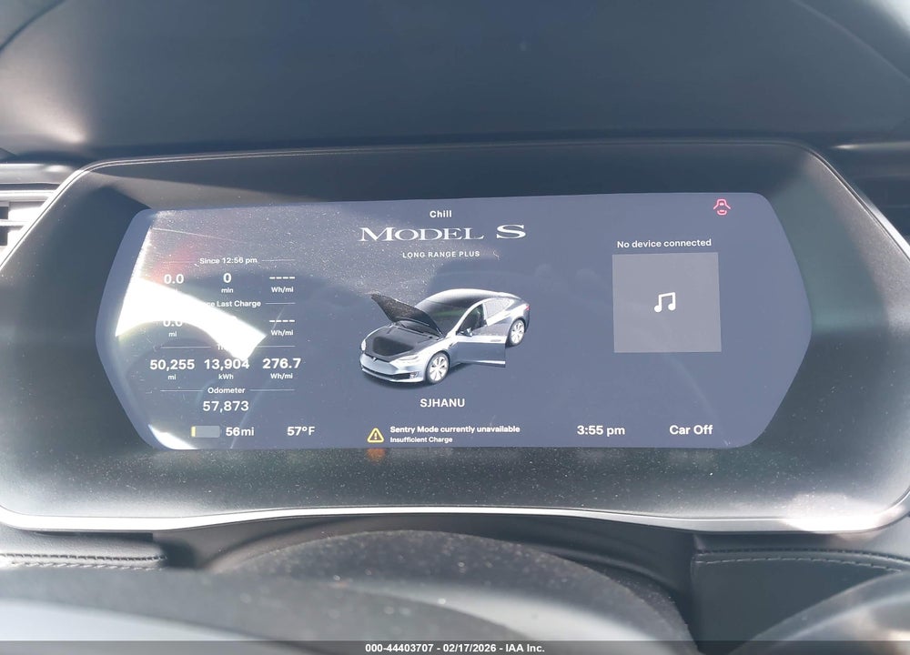 2021 TESLA MODEL S LONG RANGE DUAL MOTOR ALL-WHEEL DRIVE/LONG RANGE PLUS DUAL MOTOR ALL-WHEEL DRIVE VIN: 5YJSA1E26MF417720