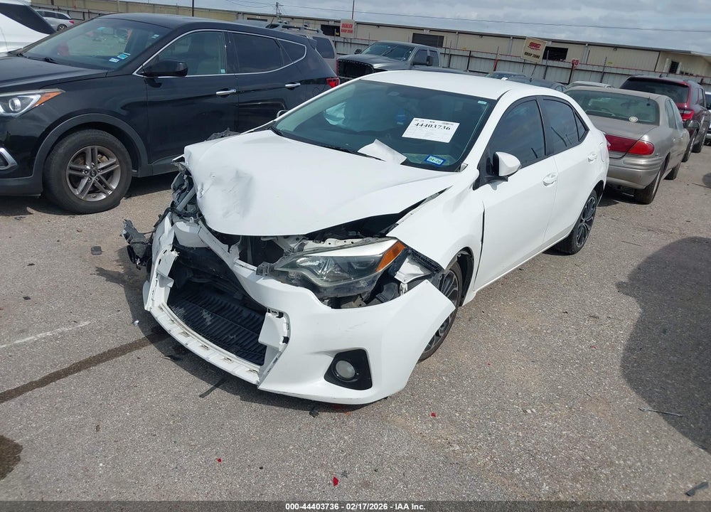 2015 TOYOTA COROLLA S PLUS VIN: 5YFBURHE8FP279696