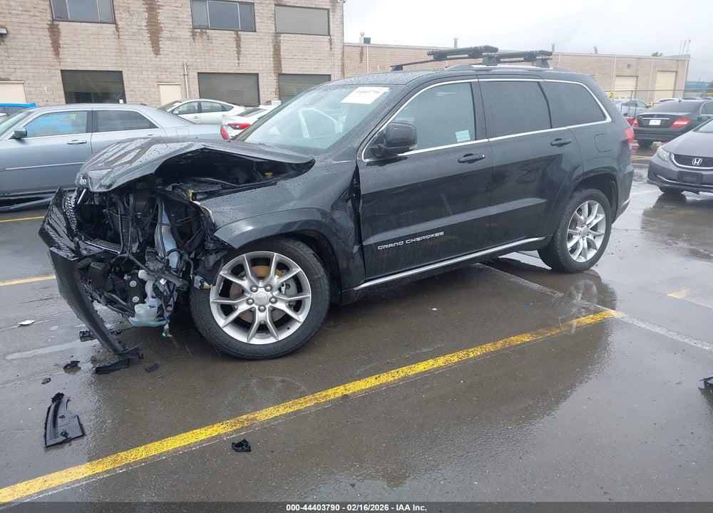 2015 JEEP GRAND CHEROKEE SUMMIT VIN: 1C4RJFJM9FC711938