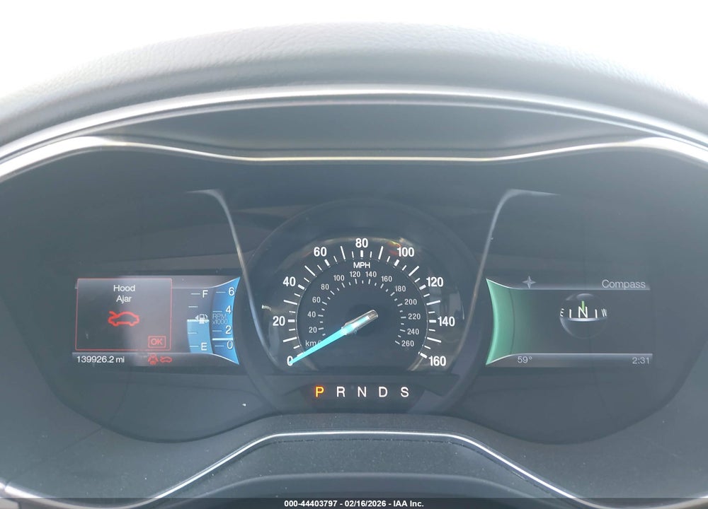 2014 FORD FUSION SE VIN: 1FA6P0H76E5366097