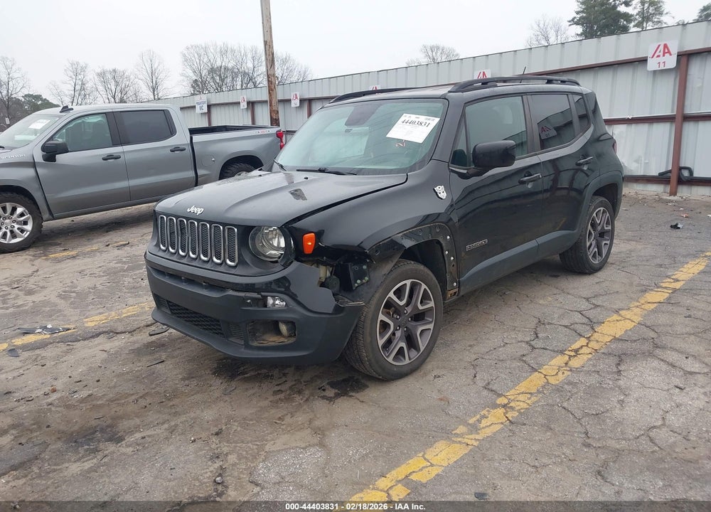 2016 JEEP RENEGADE LATITUDE VIN: ZACCJBBT0GPC99748