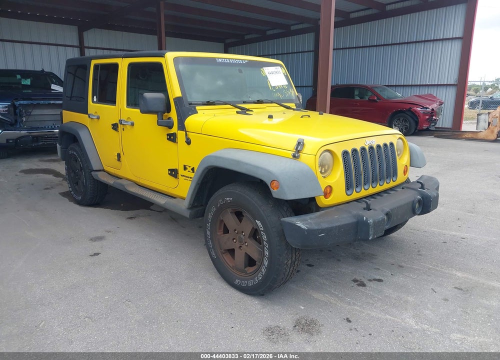 2008 JEEP WRANGLER UNLIMITED X VIN: 1J4GA39158L566085