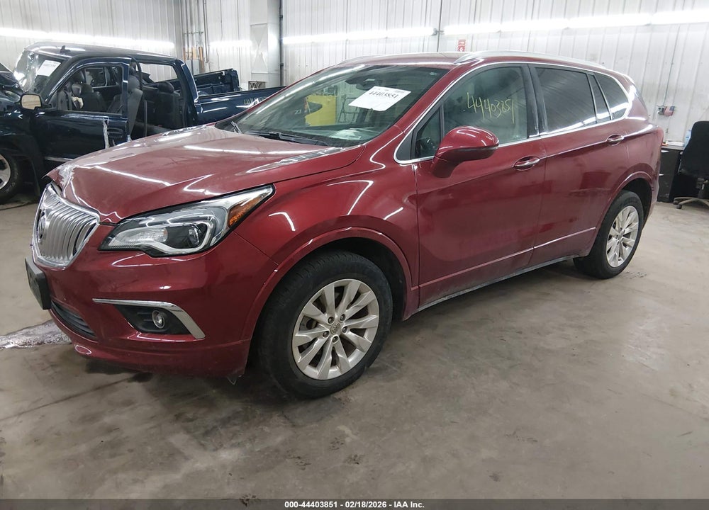 2017 BUICK ENVISION ESSENCE VIN: LRBFXDSA2HD147054