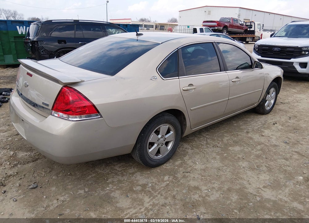 2008 CHEVROLET IMPALA LT VIN: 2G1WT58K781369337