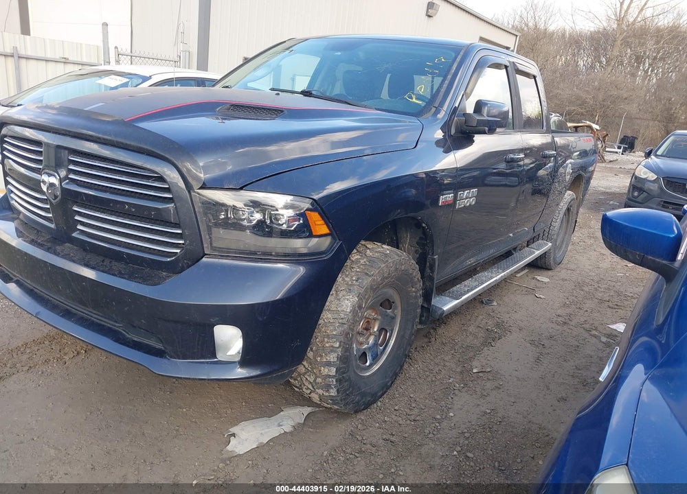 2013 RAM 1500 SPORT VIN: 1C6RR7HT6DS602567