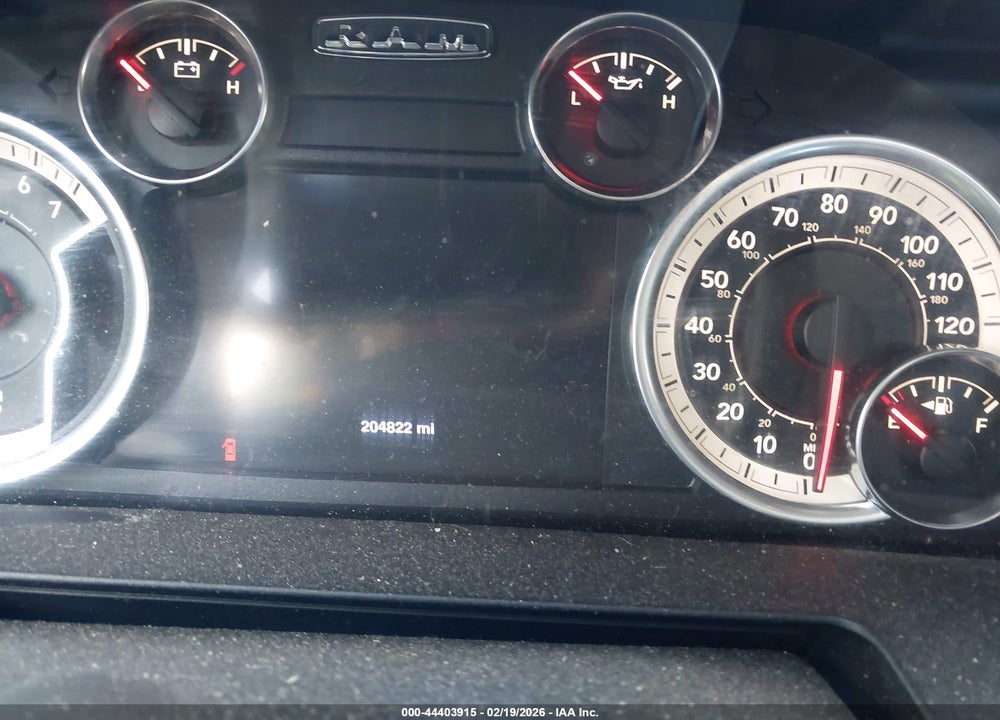 2013 RAM 1500 SPORT VIN: 1C6RR7HT6DS602567