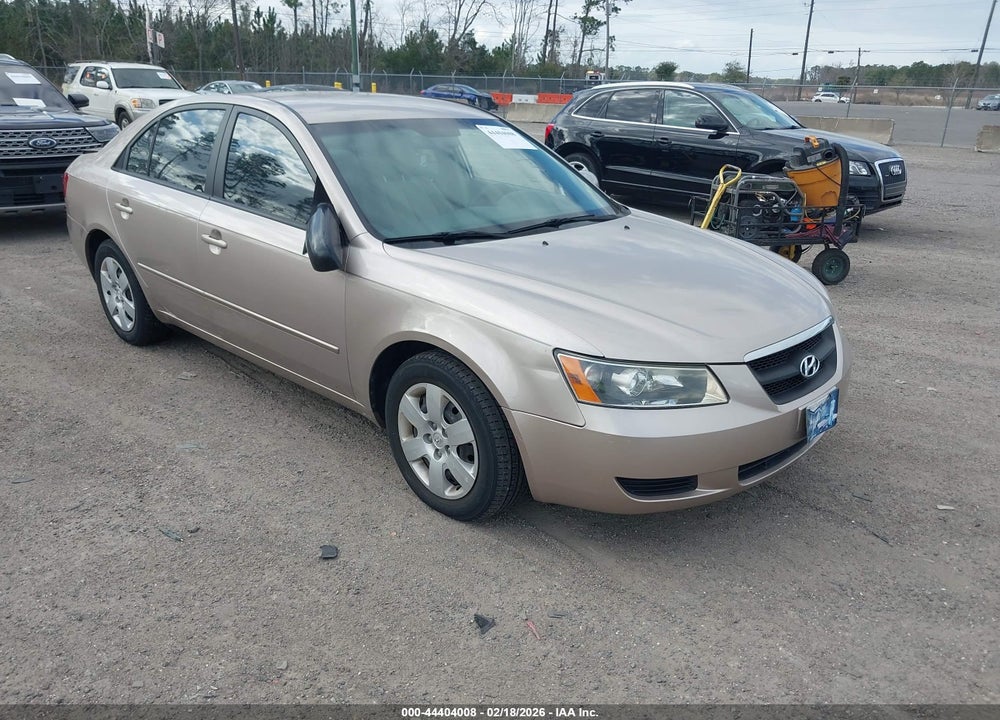 2007 HYUNDAI SONATA GLS VIN: 5NPET46C77H184582