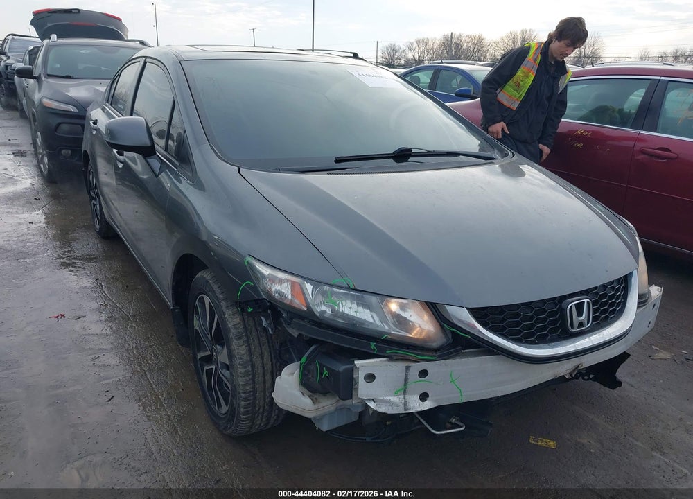 2013 HONDA CIVIC EX VIN: 2HGFB2F83DH547053