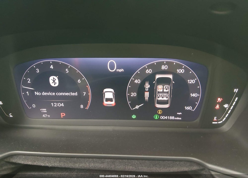 2025 HONDA ACCORD SE VIN: 1HGCY1F48SA076473
