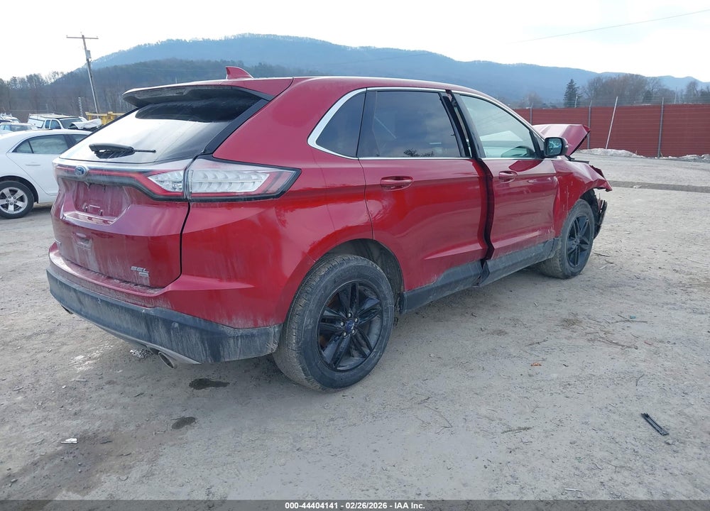 2015 FORD EDGE SEL VIN: 2FMTK4J83FBB79186