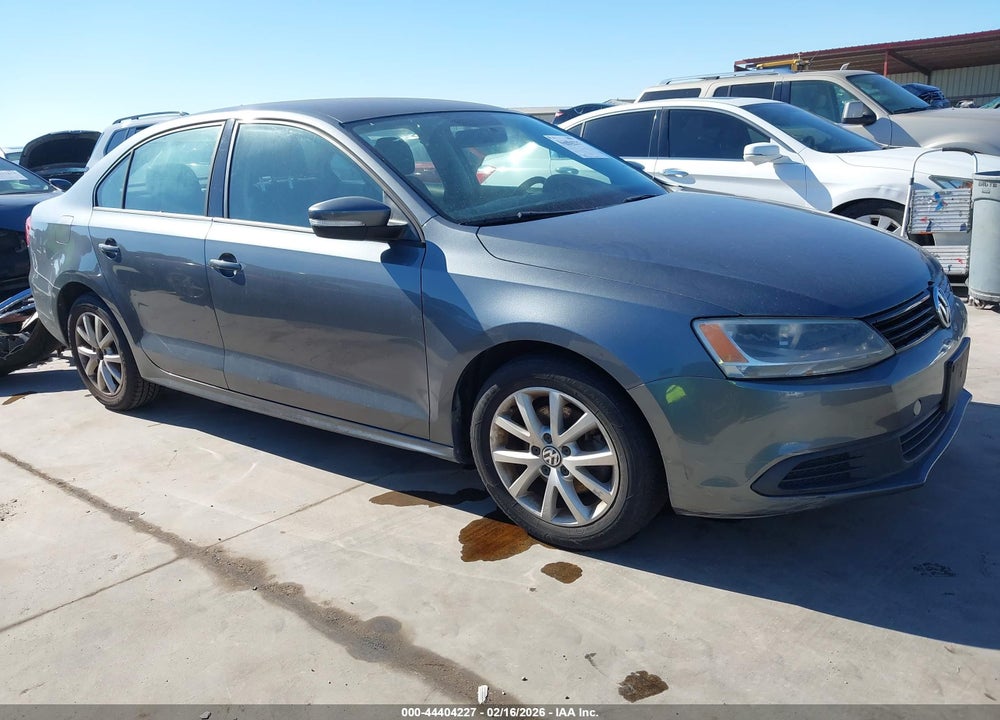 2012 VOLKSWAGEN JETTA 2.5L SE VIN: 3VWDX7AJ3CM453704