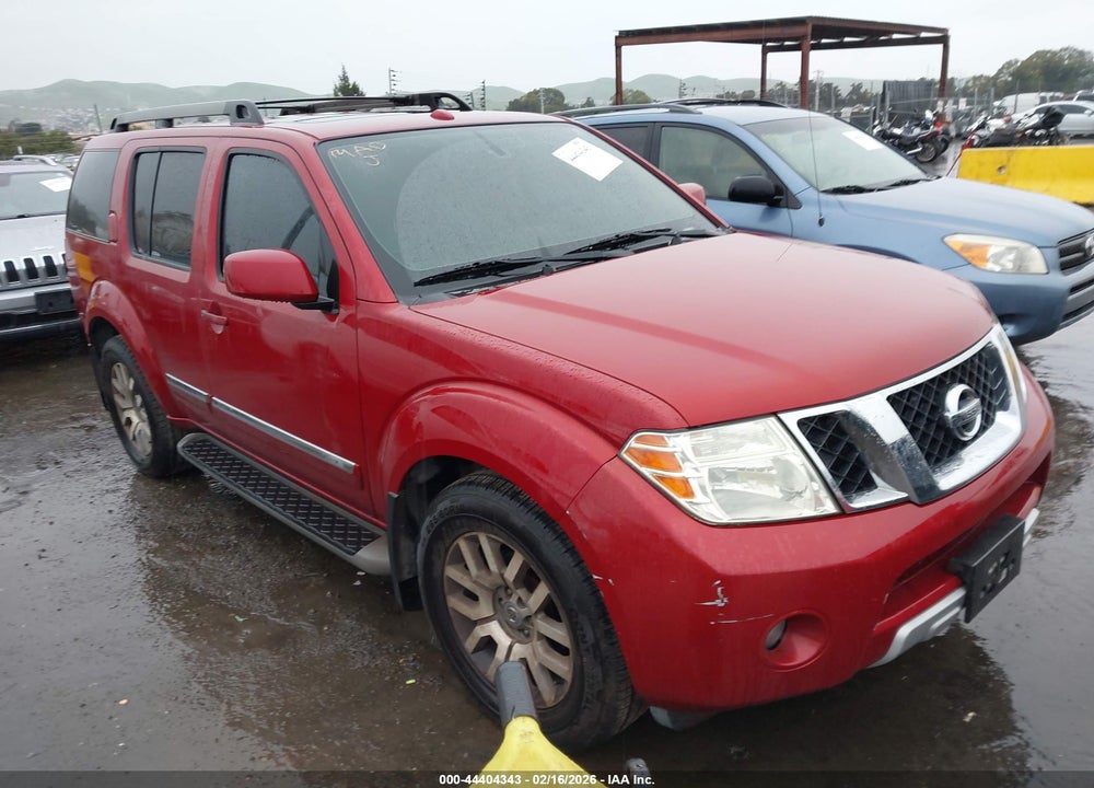 2010 NISSAN PATHFINDER LE VIN: 5N1AR1NN9AC624279