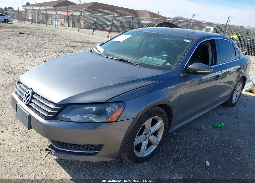 2012 VOLKSWAGEN PASSAT 2.5L SE VIN: 1VWBH7A3XCC053453
