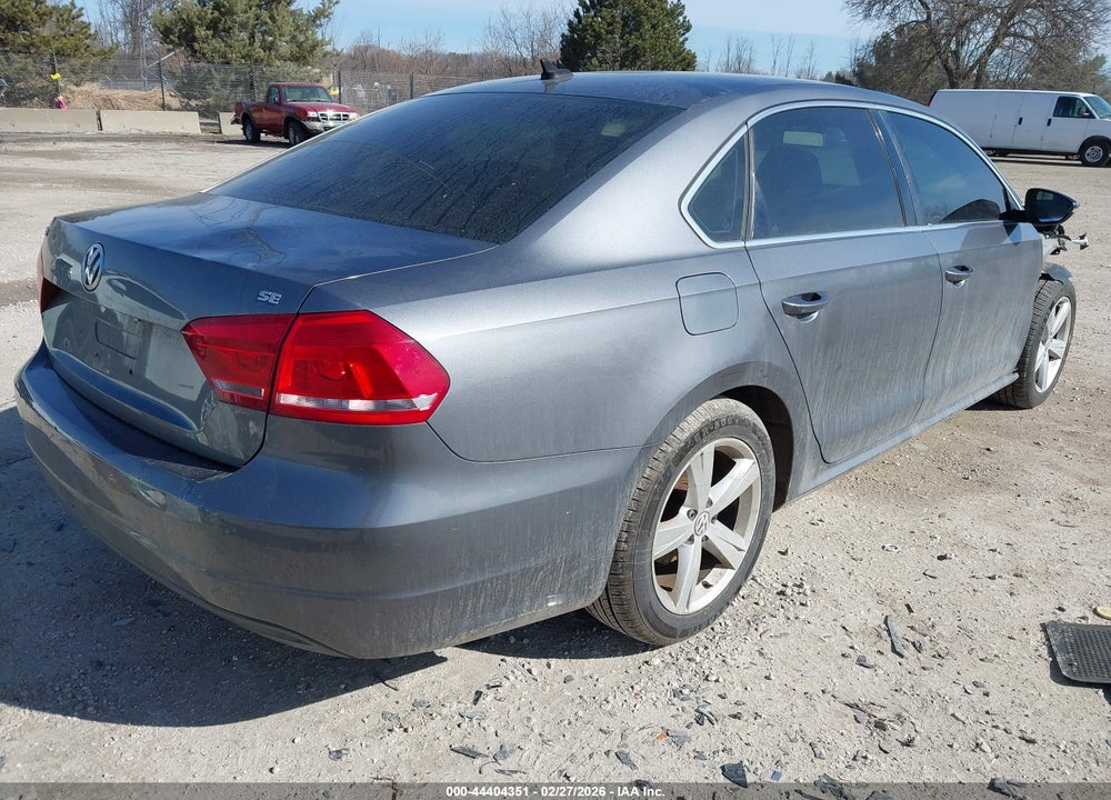 2012 VOLKSWAGEN PASSAT 2.5L SE VIN: 1VWBH7A3XCC053453