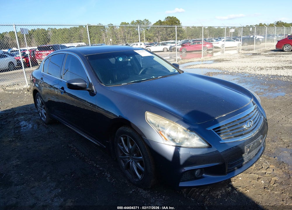 2012 INFINITI G37X VIN: JN1CV6ARXCM975779