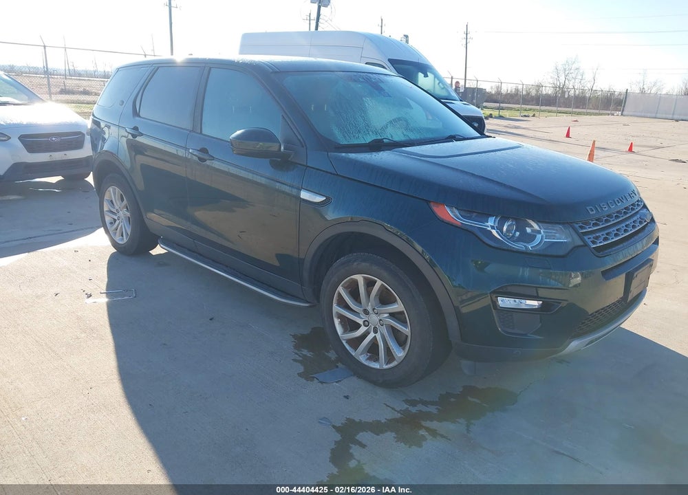 2016 LAND ROVER DISCOVERY SPORT HSE VIN: SALCR2BG5GH554552
