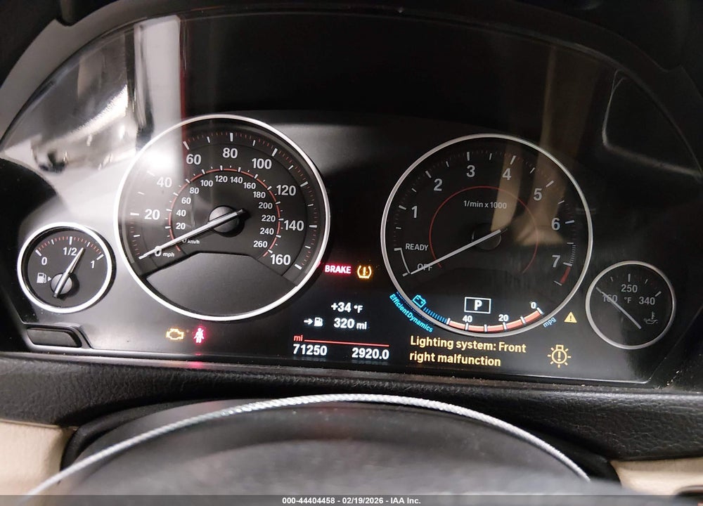 2016 BMW 328I VIN: WBA8E9G58GNT81682