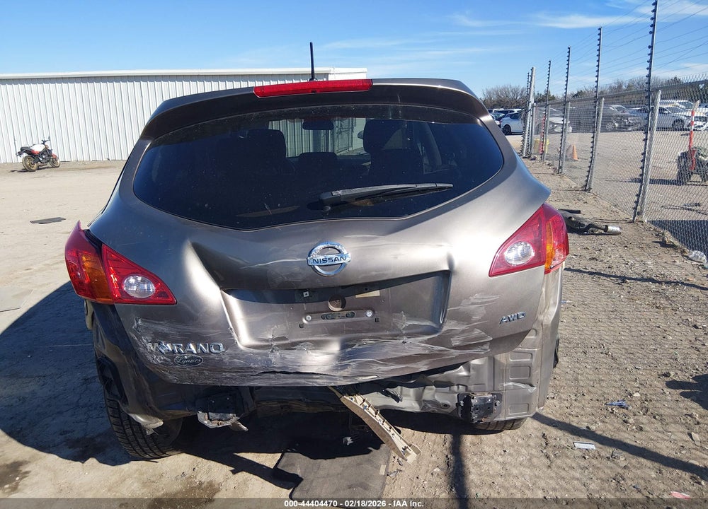 2010 NISSAN MURANO S VIN: JN8AZ1MW9AW122583