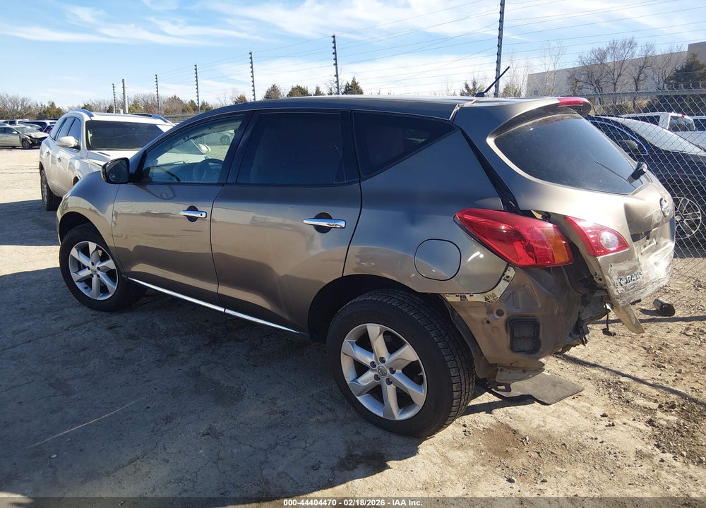 2010 NISSAN MURANO S VIN: JN8AZ1MW9AW122583