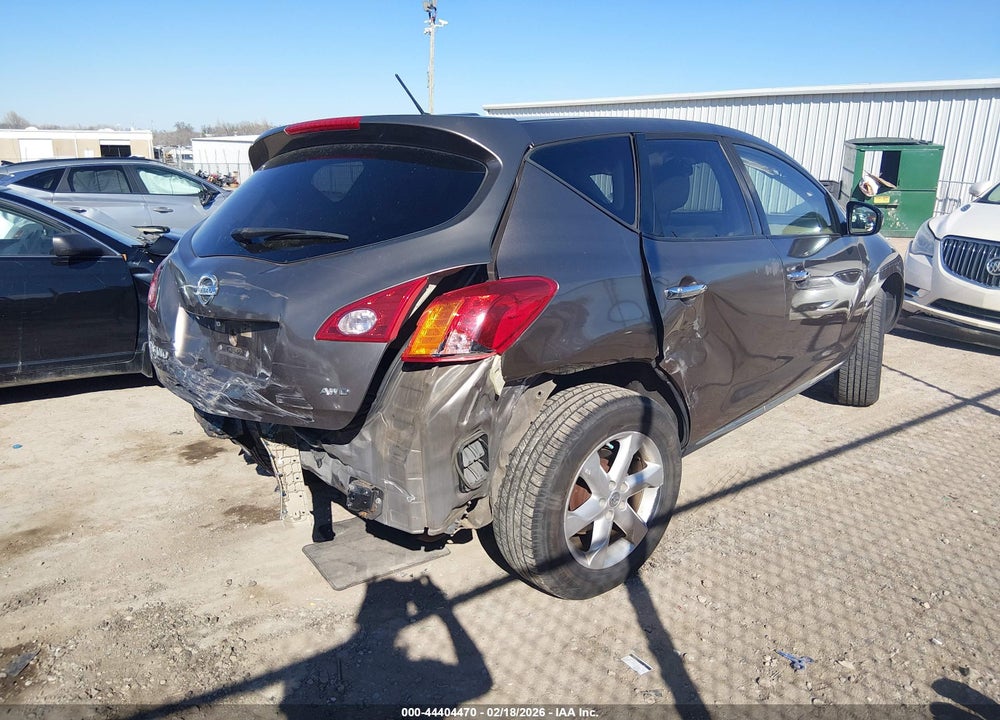 2010 NISSAN MURANO S VIN: JN8AZ1MW9AW122583