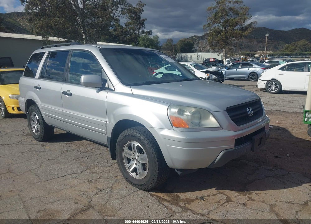2004 HONDA PILOT EX-L VIN: 2HKYF18594H581689