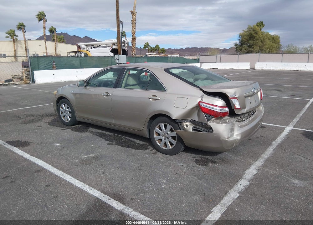 2007 TOYOTA CAMRY HYBRID VIN: JTNBB46K673038128