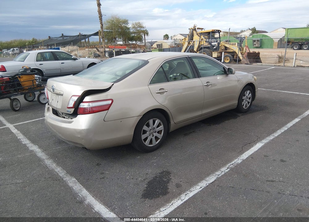 2007 TOYOTA CAMRY HYBRID VIN: JTNBB46K673038128