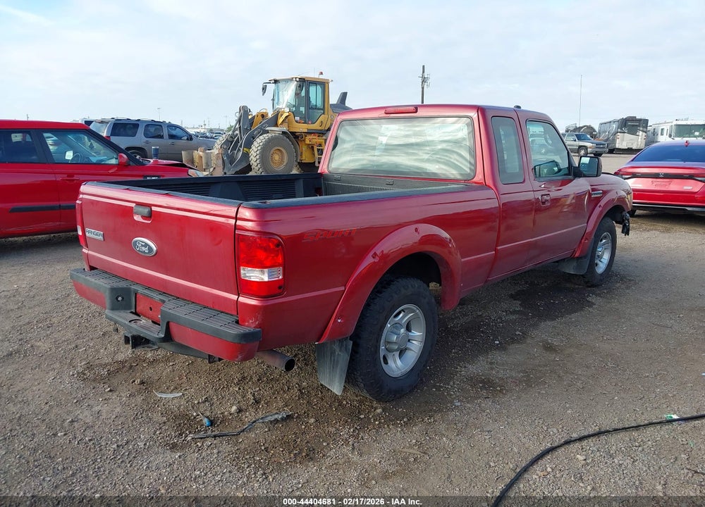 2009 FORD RANGER SPORT VIN: 1FTYR44E49PA51754