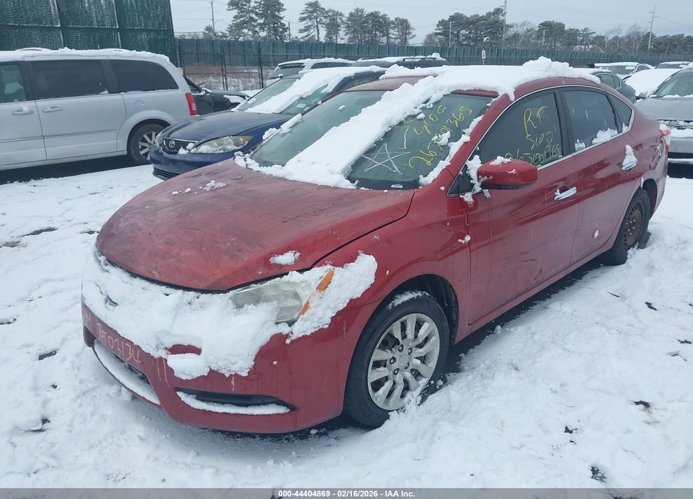 2014 NISSAN SENTRA SV VIN: 3N1AB7AP0EY340638