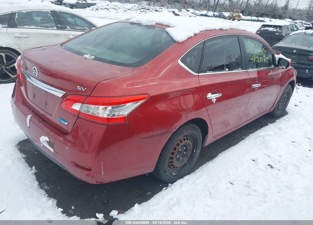 2014 NISSAN SENTRA SV VIN: 3N1AB7AP0EY340638