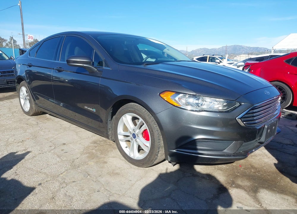 2018 FORD FUSION HYBRID SE VIN: 3FA6P0LU3JR235018