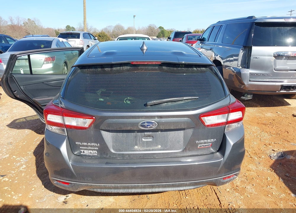 2019 SUBARU IMPREZA 2.0I SPORT VIN: 4S3GTAJ68K3706262