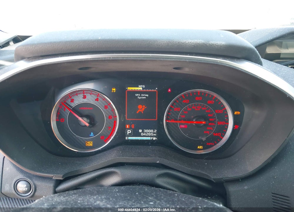 2019 SUBARU IMPREZA 2.0I SPORT VIN: 4S3GTAJ68K3706262