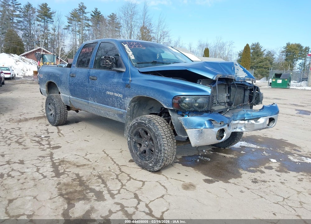 2002 DODGE RAM 1500 ST VIN: 3D7HU18N42G116724