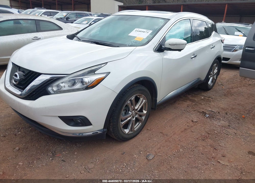2015 NISSAN MURANO PLATINUM/S/SL/SV VIN: 5N1AZ2MG0FN282466