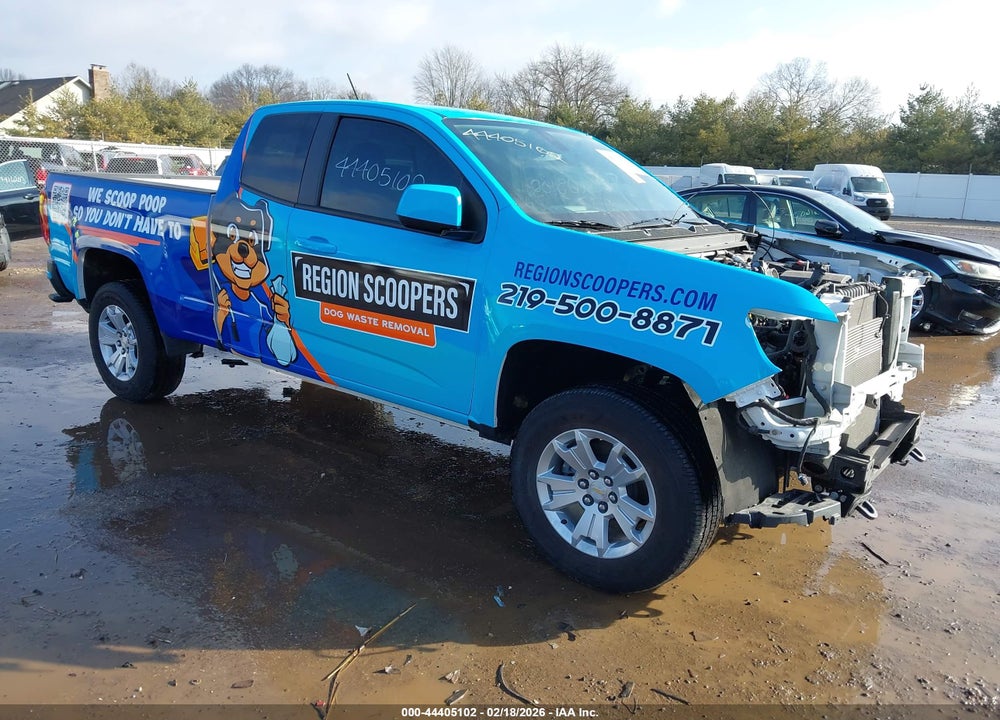 2022 CHEVROLET COLORADO 4WD  LONG BOX LT VIN: 1GCHTCEN3N1194489