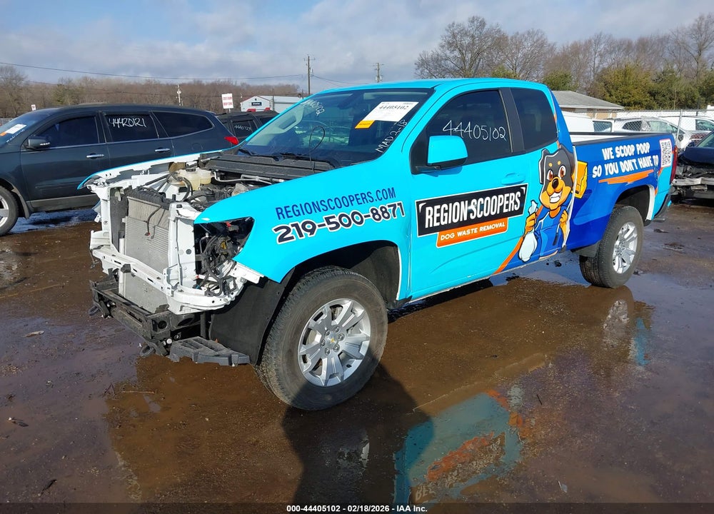 2022 CHEVROLET COLORADO 4WD  LONG BOX LT VIN: 1GCHTCEN3N1194489